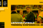 Kviečia Lietuvos futbolo trenerių konferencija