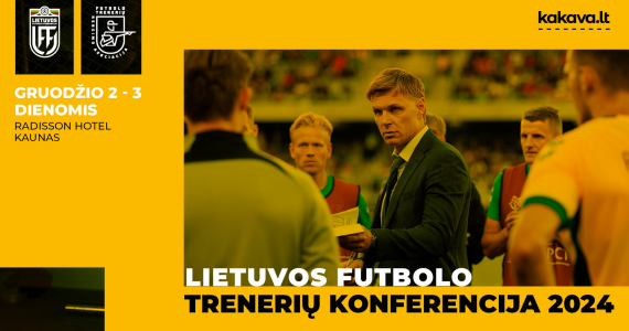 Kviečia Lietuvos futbolo trenerių konferencija